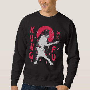 Sweatshirt Kung Fu Cat
