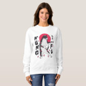 Sweatshirt Kung Fu Cat (Devant entier)