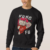 Sweatshirt Kung Fu Cat (Devant)