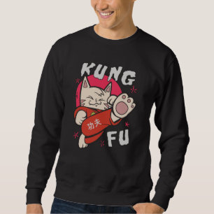 Sweatshirt Kung Fu Cat