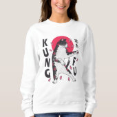 Sweatshirt Kung Fu Cat (Devant)