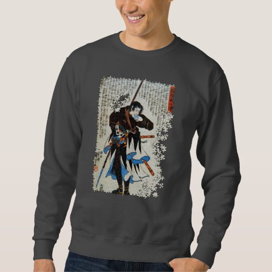 Sweatshirt Kuniyoshi ronin puzzle Yato Yomoshichi Norikane (Devant)