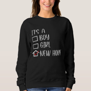 Sweatshirt Kyom Maison neuve propriétaire Faire-part