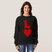 Sweatshirt L Of Hearts Love Couples Valentines Day Gifts For  (Devant entier)