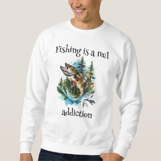 Sweatshirt La basse du pêcheur (Devant)