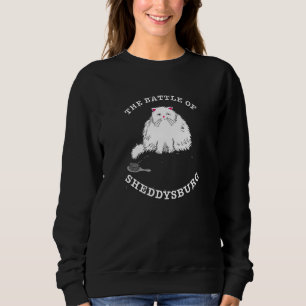 Sweatshirt La Bataille De Sheddysburg (Chat Blanc)
