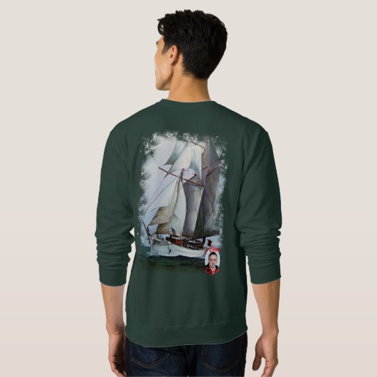 Sweatshirt La Belle Poule (Dos entier)