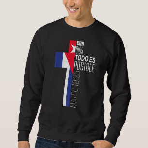 Sweatshirt La Bible Religieuse Espagnole Chrétienne Versets C