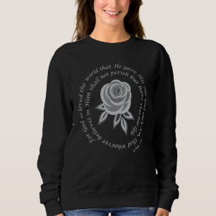 Sweatshirt La Bible Verse Jean 316 Car Dieu Aimait Le Monde