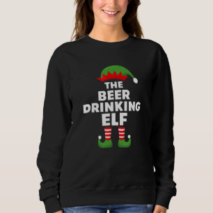 Sweatshirt La Bière Boire Elfe