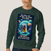 Sweatshirt La Bière dans la tête (Devant)