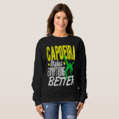 Sweatshirt La capoeira tout mieux (Devant entier)