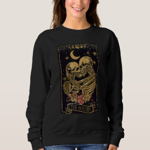 Sweatshirt La carte de tarot occulte goth Halloween gothique 
