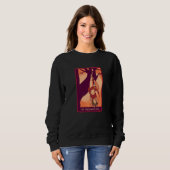 Sweatshirt La carte du Pendu du Tarot (Devant entier)