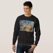 Sweatshirt La Cène : Jésus et les disciples (Devant entier)