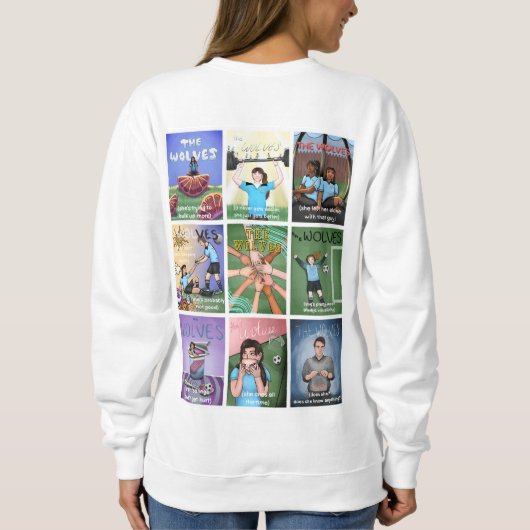 Sweatshirt La Chemise des Loups (Dos)