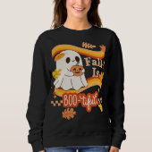 Sweatshirt La chute est pleine - Un fantôme aime la chute (Devant)