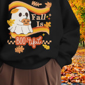 Sweatshirt La chute est pleine - Un fantôme aime la chute