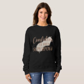 Sweatshirt La confiance est son super pouvoir (Devant entier)