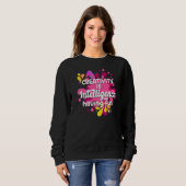 Sweatshirt La créativité c'est l'intelligence s'amuser pour l (Devant entier)