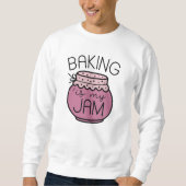 Sweatshirt La Cuisine Est Ma Confusion (Devant)