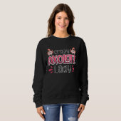 Sweatshirt La Dame Crazy Axolotl (Devant entier)