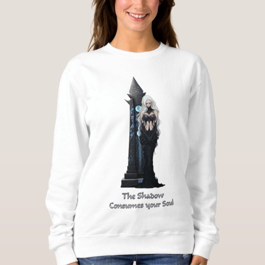 Sweatshirt La Dame de l'Ombre (Devant)