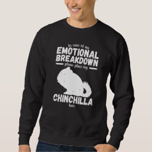 Sweatshirt La dépression émotionnelle Chinchilla dit femme fi