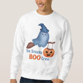 Sweatshirt La famille Éffrayante de Boo Halloween (Devant)