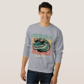 Sweatshirt La faune du Costa Rica (Devant entier)