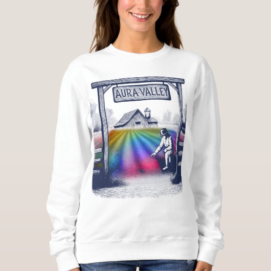 Sweatshirt La ferme de la vallée de l'Aura (Devant)