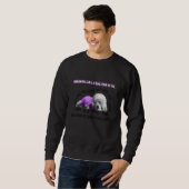 Sweatshirt La Fibromyalgie est une véritable douleur dans les (Devant entier)