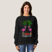 Sweatshirt La Flamme du Christ de Mele Kalikimaka (Devant entier)