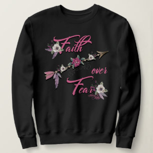 Sweatshirt La foi au-dessus de la peur