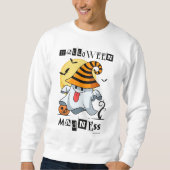 Sweatshirt La folie monstre d'Halloween (Devant)