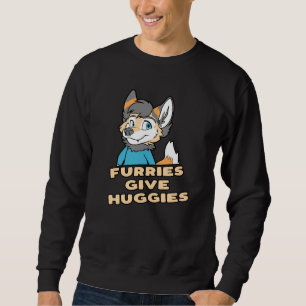Sweatshirt La Fureur donne à Huggies un fandom futuriste amu