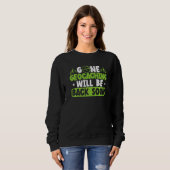 Sweatshirt La Géocaching Gone Reviendra Bientôt Dans Le Cache (Devant entier)