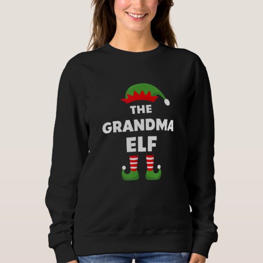 Sweatshirt La Grand-Mère Elfe (Devant)