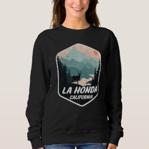 Sweatshirt La Honda California Ca Mountains Randonnée Randonn