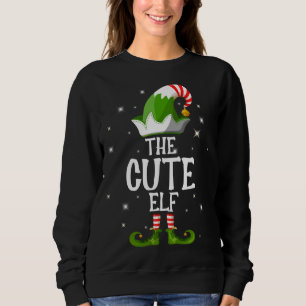 Sweatshirt La jolie famille des elfes qui correspond à Noël