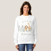 Sweatshirt La jungle lunaire Animaux La verdure Bientôt être (Devant entier)