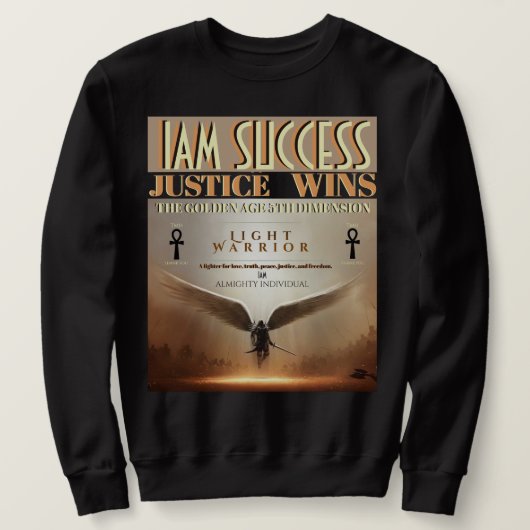 SWEATSHIRT LA JUSTICE GAGNE (Design devant)