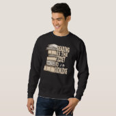 Sweatshirt La lecture est le ticket pour la connaissance (Devant entier)
