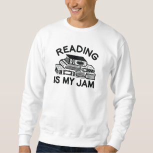 Sweatshirt La lecture est ma confiture