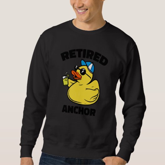 Sweatshirt La légende a retiré l'ancre (Devant)