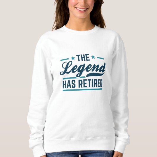 Sweatshirt La Légende A Retraité (Devant)