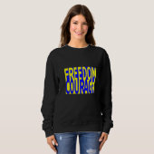 Sweatshirt La Liberté Nécessite Le Courage (Devant entier)