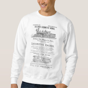Sweatshirt La locomotive de Baldwin fonctionne les