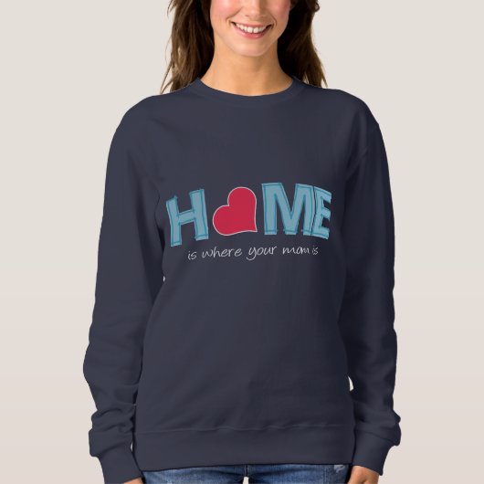Sweatshirt La maison où est ta mère (Devant)