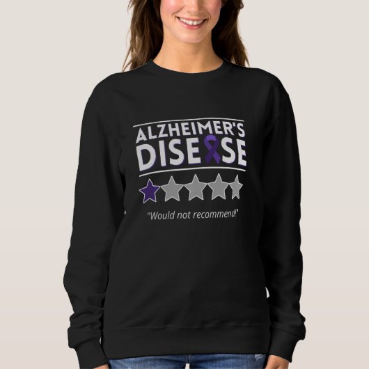 Sweatshirt La Maladie D'Alzheimer Ne Recommanderait Pas La Se (Devant)